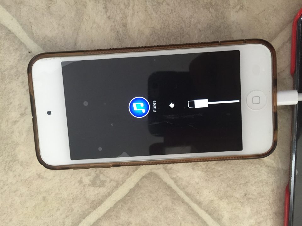 ipod touch won't charge