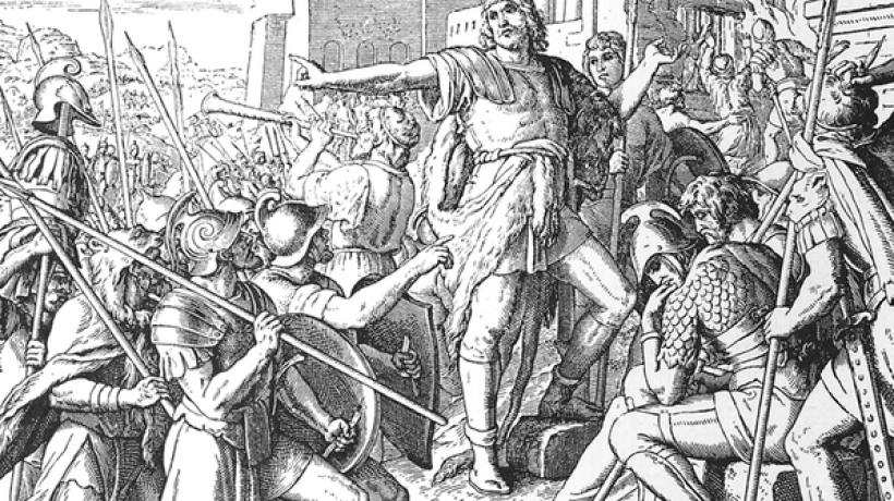 The eight-day Jewish festival of Hanukkah.