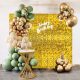How to Decorate Gold Backdrop Stand at Home