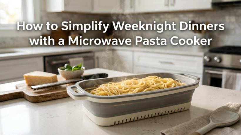 How to Simplify Weeknight Dinners with a Microwave Pasta Cooker